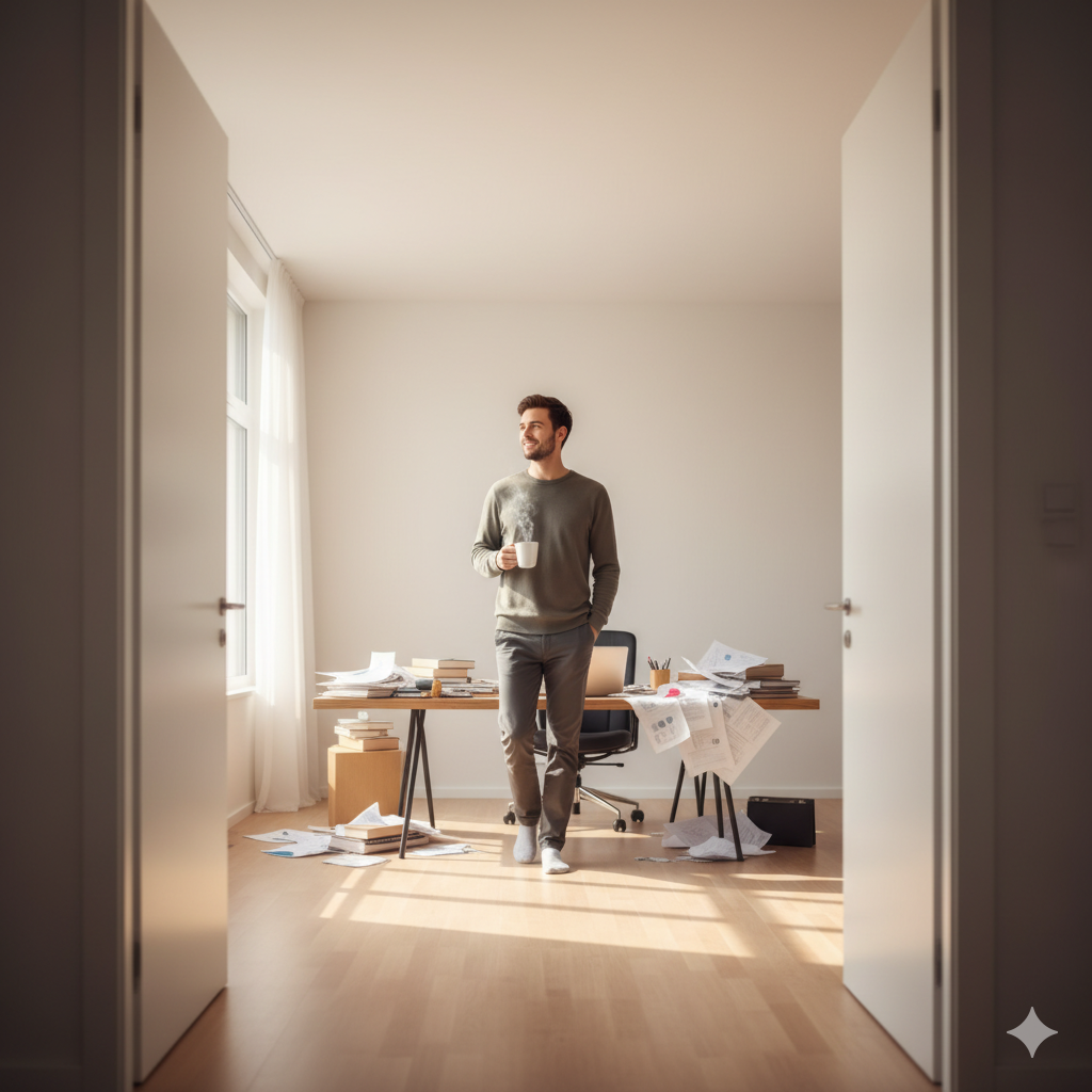 Daily boundary: no-drama mode stays on stress left on read.