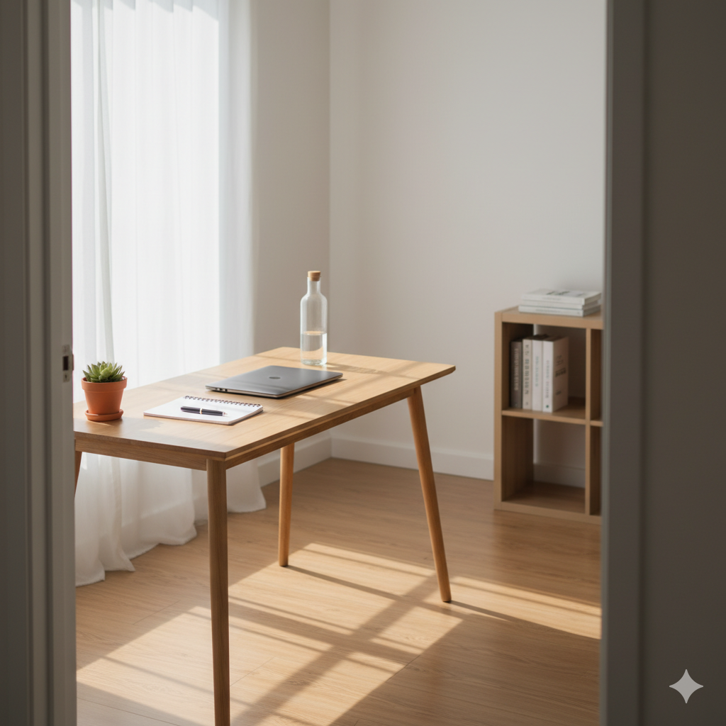 Work mode: soft day, solid output productivity without panic hits different.