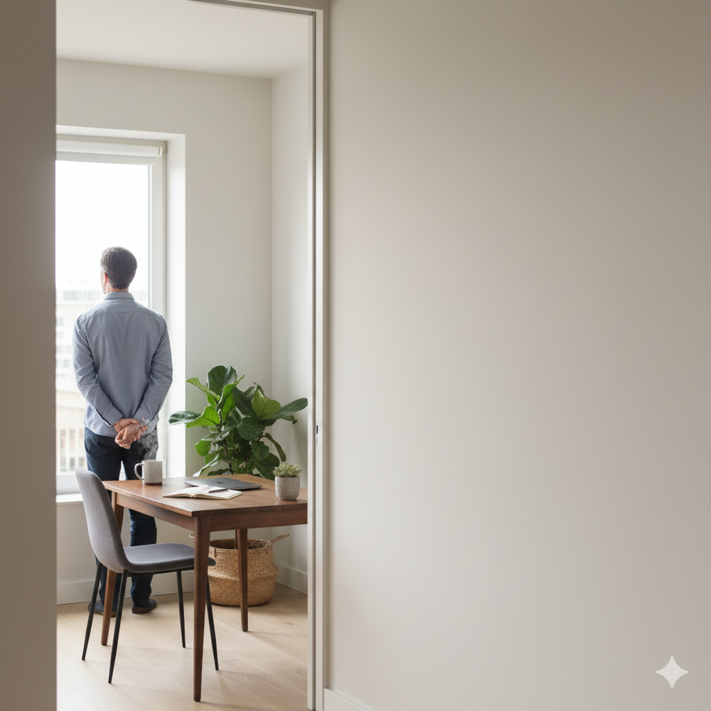 Desk mood: deep focus, no panic sprint deadline met, nervous system too.