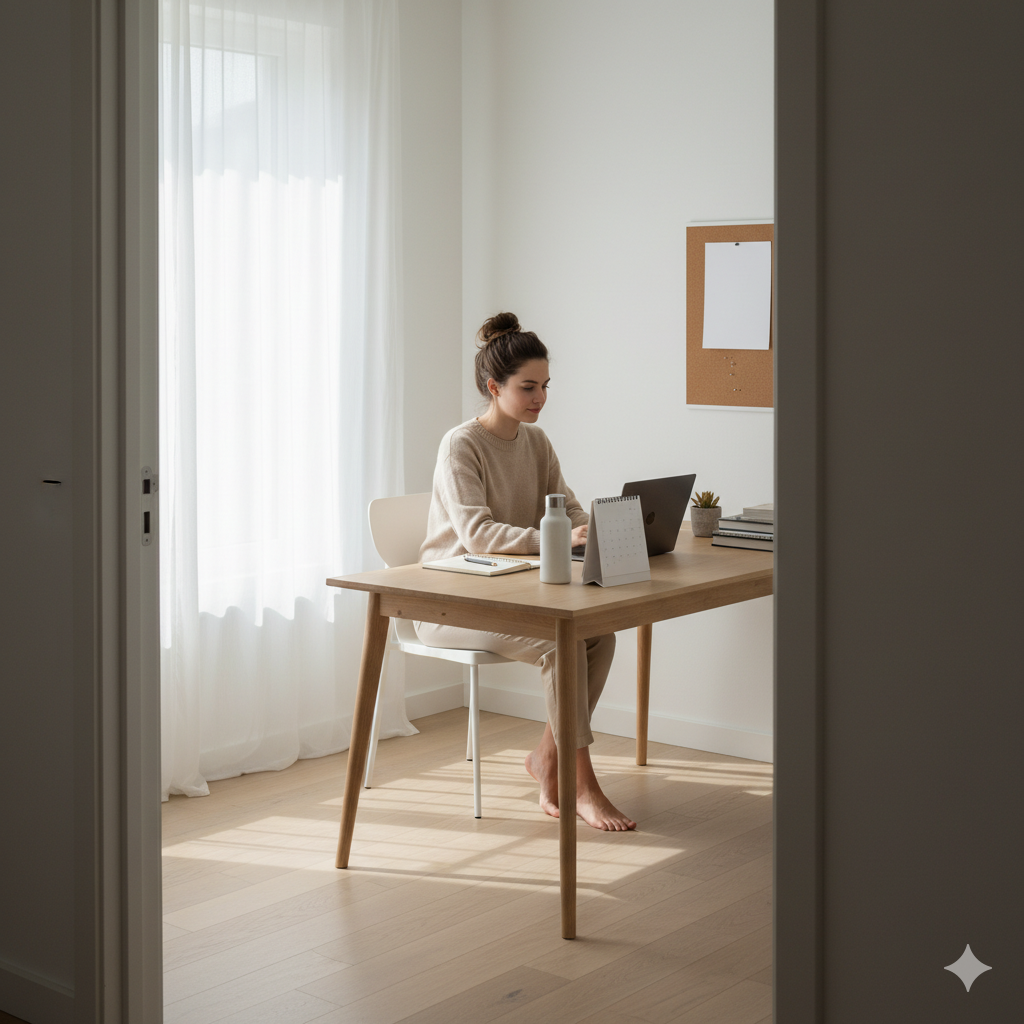 Calendar update: clear priorities, calm pace productivity without panic hits different.