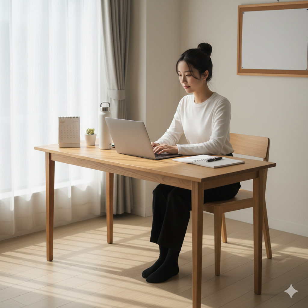 Calendar update: clear priorities, calm pace calm is now my workflow.